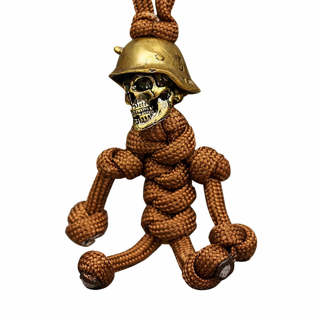 Тактически ключодържател Paracord Skull Soldier