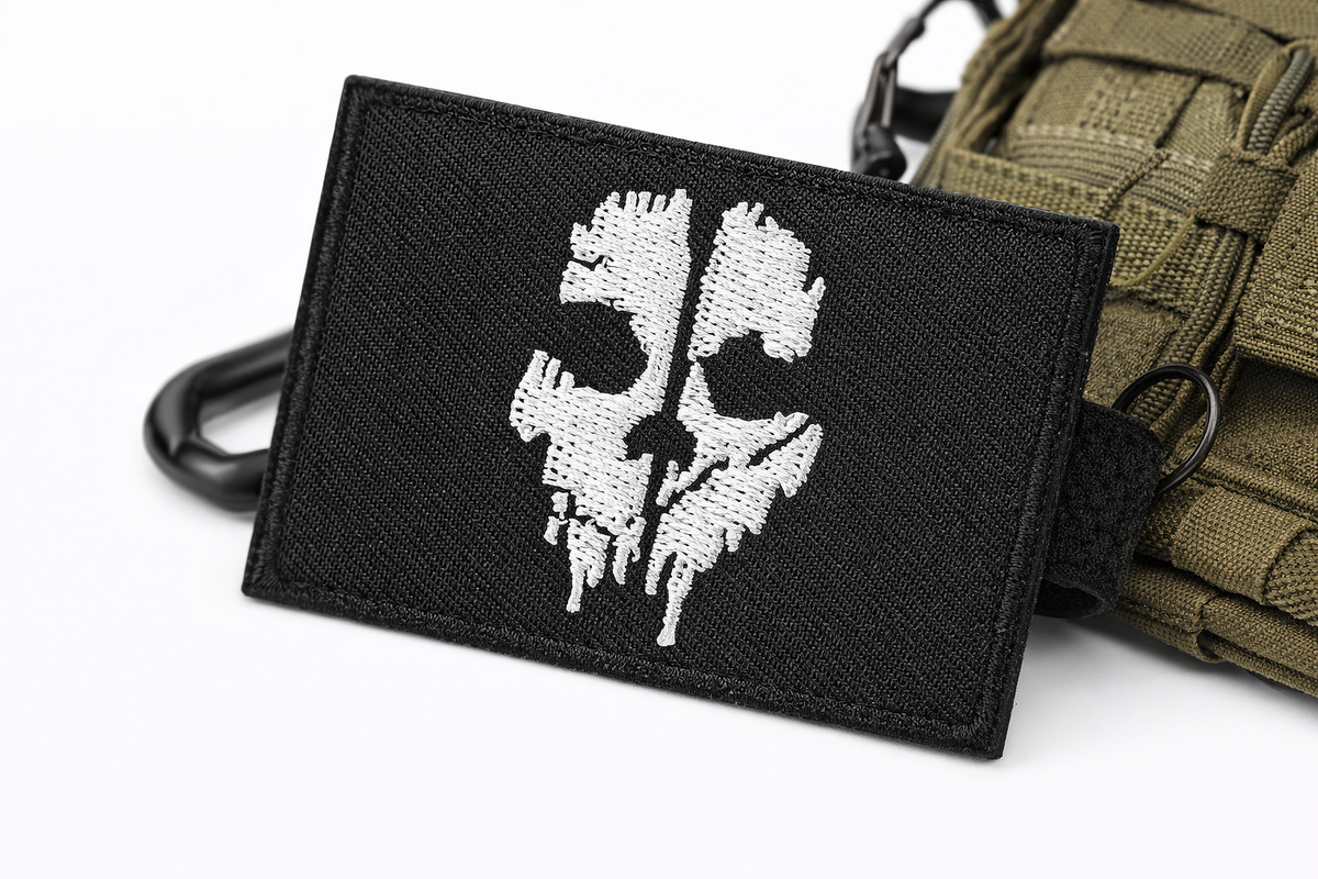 Call Of Duty Ghosts Logan Walker нашивка, велкро – тактически patch с череп