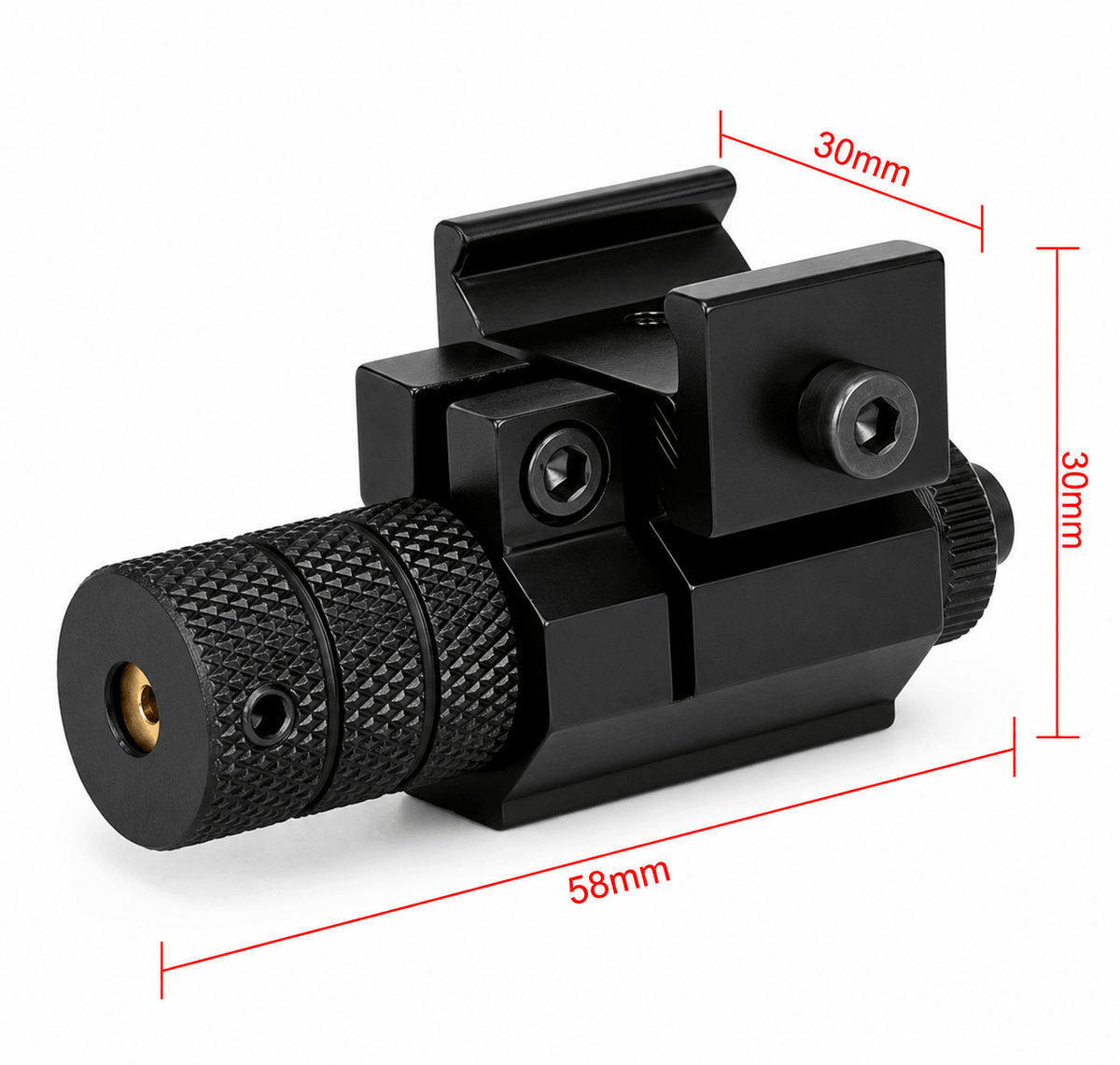 Лазерен модул BlackAirsoft Pressure Switch Red Laser