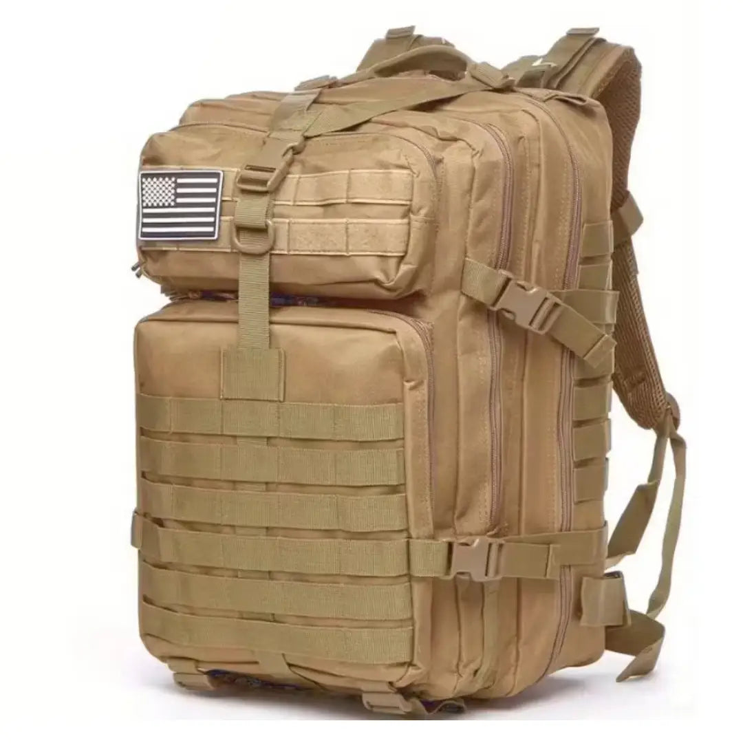 Тактическа раница 45L, велкро с флаг на САЩ 900D