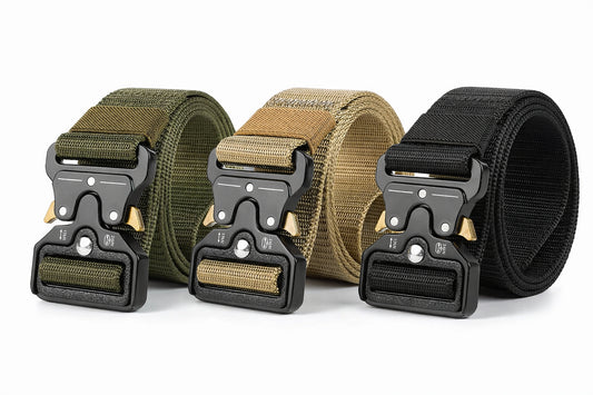 Cobra taktikai öv, gyorscsatos, fekete - 125 cm