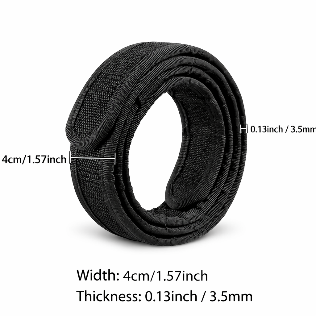 Тактически вътрешен колан 3.8cm (134см) – Velcro Duty Belt